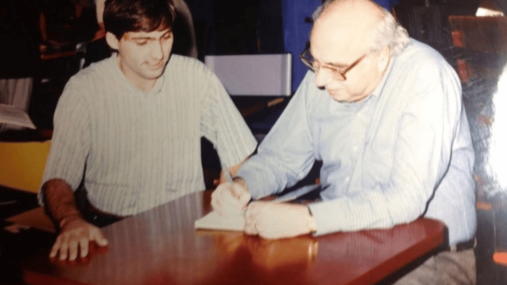 Com Luís Fernando Veríssimo