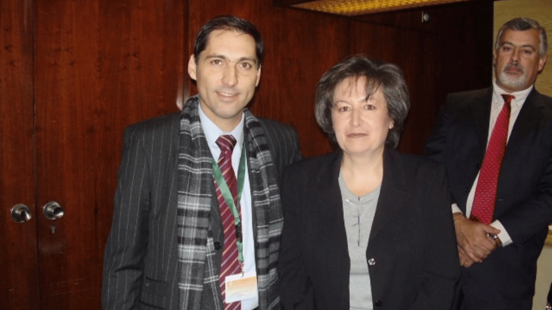 Com a Ministra da Educação de Portugal