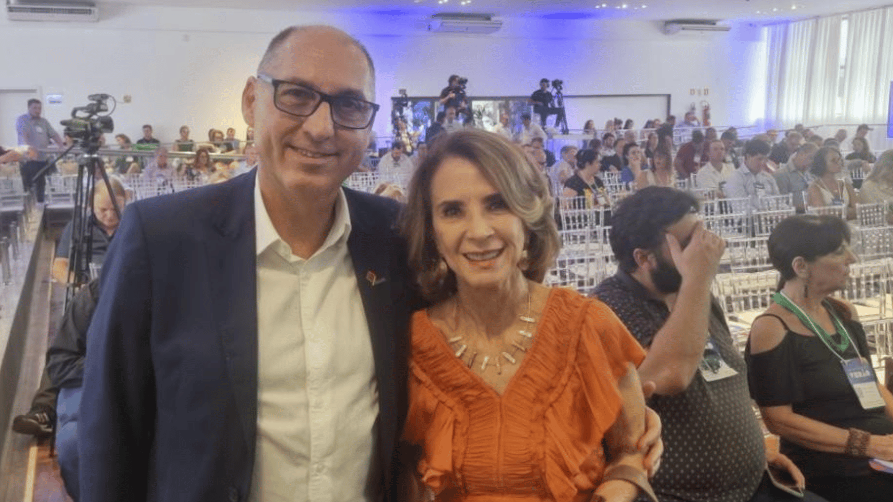 Com a Secretária de Educação do RS