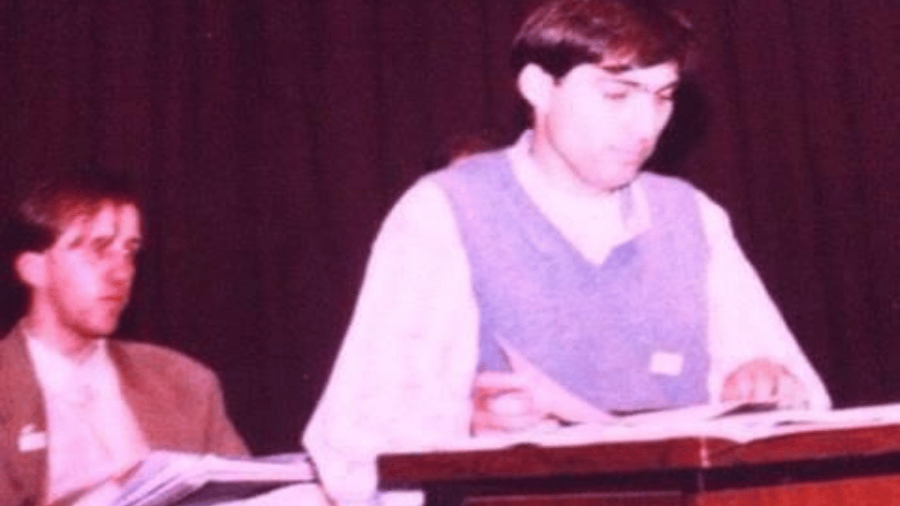 Participando de uma mesa sobre “Poesia” junto ao poeta Fabrício Carpinejar