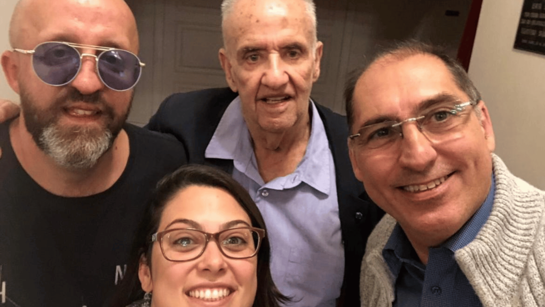 Poetas filho e pai, Carpinejar e Carlos Nejar, com Mariana Teixeira, doutora em Linguística, minha filha