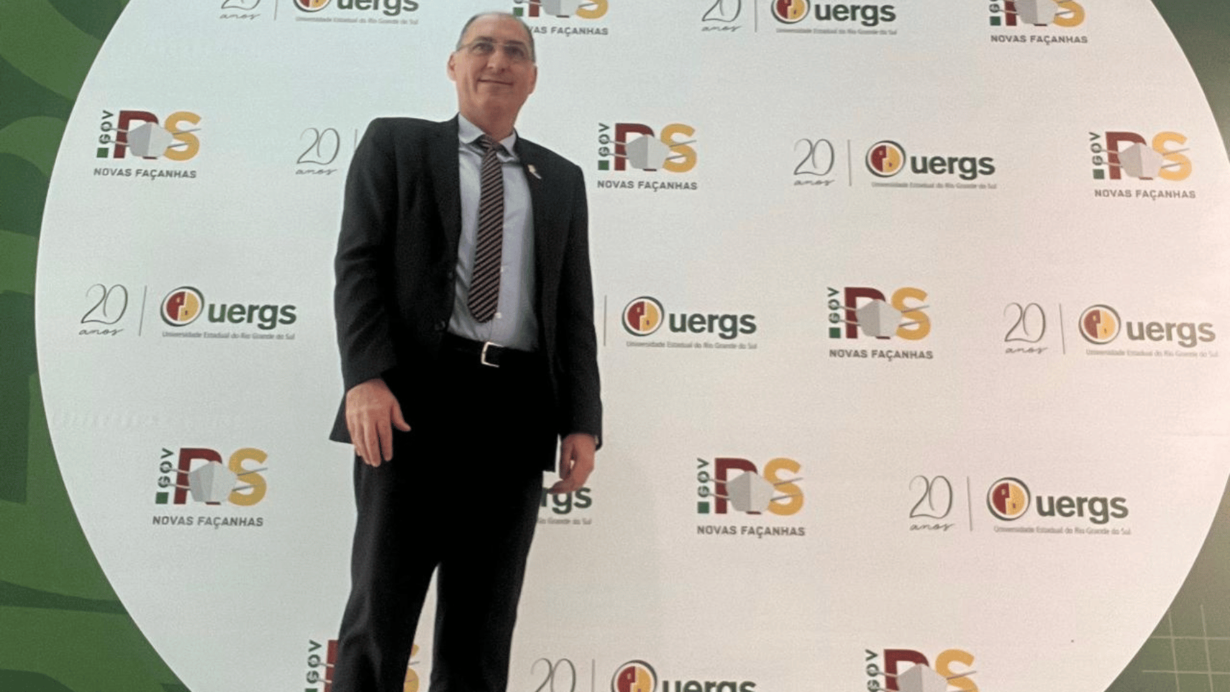 Posse como conselheiro da Universidade do Estado do Rio Grande do Sul